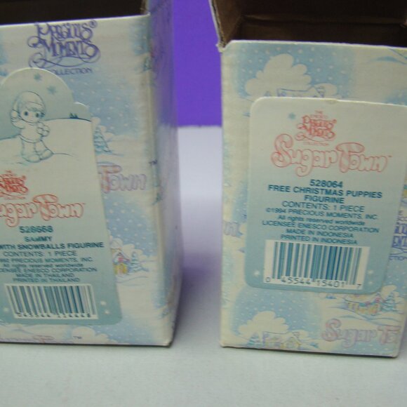 Precious Moments Lot of 3 Sugar Town 529516 528668 528064 grandfather puppies - Picture 5 of 11